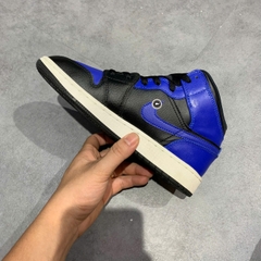 AIR JORDAN 1 MID HYPER ROYAL GS 554725 077 SIZE 36.5 GIÀY 2HAND CHÍNH HÃNG PVN20809