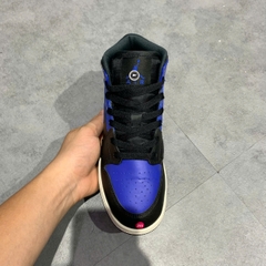 AIR JORDAN 1 MID HYPER ROYAL GS 554725 077 SIZE 36.5 GIÀY 2HAND CHÍNH HÃNG PVN20809