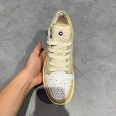 Giày Nike Air Jordan 1 Low SE Craft 'Inside Out' (GS) DQ3727 100 SIZE 37.5 GIÀY 2HAND CHÍNH HÃNG PVN20699