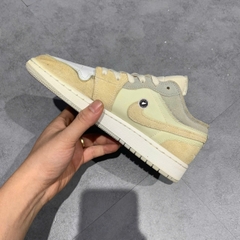 Giày Nike Air Jordan 1 Low SE Craft 'Inside Out' (GS) DQ3727 100 SIZE 37.5 GIÀY 2HAND CHÍNH HÃNG PVN20699