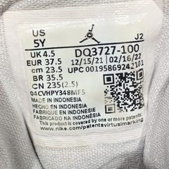 Giày Nike Air Jordan 1 Low SE Craft 'Inside Out' (GS) DQ3727 100 SIZE 37.5 GIÀY 2HAND CHÍNH HÃNG PVN20699