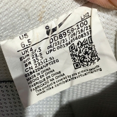 NIKE AIR FORCE 1 '07 LOW WHITE DD8959 100 SIZE 37.5 GIÀY 2HAND CHÍNH HÃNG PVN20695