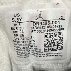 AIR JORDAN 1 MID GS 'HOLOGRAM' DR9495 001 SIZE 38 GIÀY 2HAND CHÍNH HÃNG PVN20715