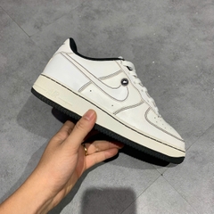 Nike Air Force 1 '07 Low 'Contrast Stitch - White Black' (GS) CW1575 104 SIZE 38.5 GIÀY 2HAND CHÍNH HÃNG PVN20701