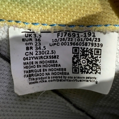 NIKE AIR FORCE 1 LOW 'UNLOCK YOUR SPACE' (GS) FJ7691 191 SIZE 36 GIÀY 2HAND CHÍNH HÃNG PVN20680