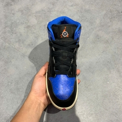 Air Jordan 1 Mid GS Paint Splatter 554725 048 SIZE 39 GIÀY 2HAND CHÍNH HÃNG PVN20683