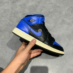 Air Jordan 1 Mid GS Paint Splatter 554725 048 SIZE 39 GIÀY 2HAND CHÍNH HÃNG PVN20683