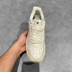 NIKE AIR FORCE 1 '07 'PHANTOM IVORY SNAKESKIN' DD8959 002 SIZE 38 GIÀY 2HAND CHÍNH HÃNG PVN20681