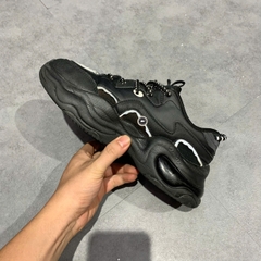 FILA FUSION Bubble Sneakers 'Black' T12W241302FBQ SIZE 39 GIÀY 2HAND CHÍNH HÃNG 20873