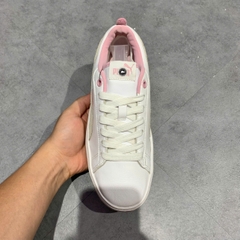 PUMA Wmns Smash Platform Low 'White Pale Pink' 366487-08 SIZE 37.5 GIÀY 2HAND CHÍNH HÃNG PVN20878