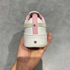 PUMA Wmns Smash Platform Low 'White Pale Pink' 366487-08 SIZE 37.5 GIÀY 2HAND CHÍNH HÃNG PVN20878