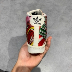ADIDAS ORIGINALS SUPERSTAR UP BY RITA ORA MULTICOLOR B26723 SIZE 37 1/3 GIÀY 2HAND CHÍNH HÃNG PVN20897