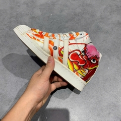 ADIDAS ORIGINALS SUPERSTAR UP BY RITA ORA MULTICOLOR B26723 SIZE 37 1/3 GIÀY 2HAND CHÍNH HÃNG PVN20897