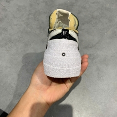 NIKE BLAZER LOW SACAI BLACK PATENT LEATHER DM6443-001 SIZE 38 GIÀY 2HAND CHÍNH HÃNG PVN20947