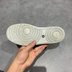 Nike Court Borough Low 2 GS 'White Photo Blue' BQ5448 123 SIZE 37.5 GIÀY 2HAND CHÍNH HÃNG PVN20943