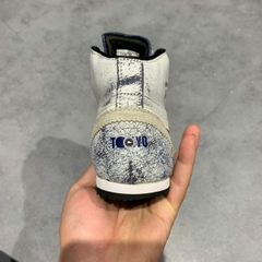 ONITSUKA TIGER MEXICO MID RUNNER 'BLUE' TH6P3L SIZE 37 GIÀY 2HAND CHÍNH HÃNG PVN20969