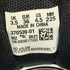 PUMA Rebound Layup Lo Sd 'Black White' 370539 01 SIZE 36 GIÀY 2HAND CHÍNH HÃNG PVN20964