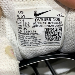 NIKE COURT BOROUGH LOW RECRAFT GS 'HONEYDEW PINK ULTRAMARINE' DV5456 108 SIZE 36.5 GIÀY 2HAND CHÍNH HÃNG PVN20853