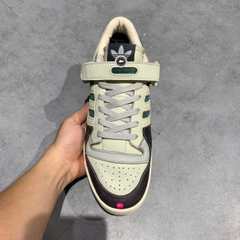ADIDAS FORUM 84 LOW OFF WHITE GREEN HQ6938 SIZE 43 1/3 GIÀY 2HAND CHÍNH HÃNG PVN20497
