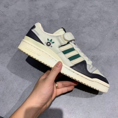 ADIDAS FORUM 84 LOW OFF WHITE GREEN HQ6938 SIZE 43 1/3 GIÀY 2HAND CHÍNH HÃNG PVN20497