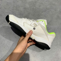 NIKE COURT LITE 2 WHITE/BLACK-VOLT AR8836-107 SIZE 43 GIÀY 2HAND CHÍNH HÃNG PVN20394