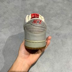 NIKE DUNK LOW CL MEDIUM GREY/NAVY/RED 318020-008 SIZE 43 GIÀY 2HAND CHÍNH HÃNG PVN20449