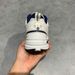 NIKE AIR MONARCH IV WHITE/METALLIC SILVER 415445-102 SIZE 43 GIÀY 2HAND CHÍNH HÃNG PVN20522