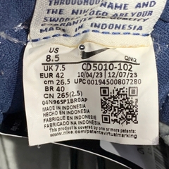 NIKE SB HERITAGE VULC "SUMMIT WHITE NAVY GUM" CD5010 102 SIZE 42 GIÀY 2HAND CHÍNH HÃNG PVN20478