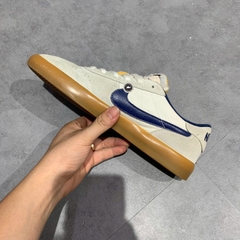 NIKE SB HERITAGE VULC "SUMMIT WHITE NAVY GUM" CD5010 102 SIZE 42 GIÀY 2HAND CHÍNH HÃNG PVN20478
