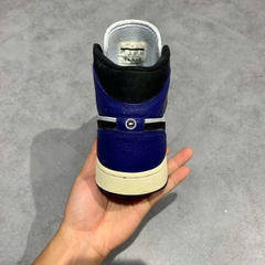 NIKE AIR JORDAN 1 RETRO MID SE 'DEEP ROYAL BLUE' 852542 400 SIZE 42.5 GIÀY 2HAND CHÍNH HÃNG PVN20657