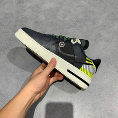 Nike 3M x Air Force 1 React LX 'Anthracite Volt' CT3316 003 SIZE 42 GIÀY 2HAND CHÍNH HÃNG PVN20447