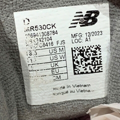 NEW BALANCE 530 'RAINCLOUD' MR530CK SIZE 42 GIÀY 2HAND CHÍNH HÃNG PVN20982