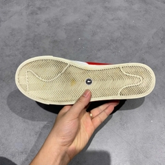 NIKE BLAZER LOW '77 JUMBO 'WHITE UNIVERSITY RED' DQ8769 100 SIZE 42.5 GIÀY 2HAND CHÍNH HÃNG PVN20429