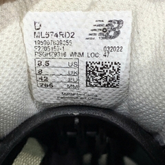 NEW BALANCE 574 'GREY SEA SALT' ML574RD2 SIZE 42 GIÀY 2HAND CHÍNH HÃNG PVN20986