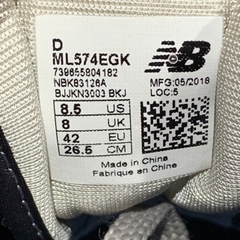 New Balance 574 Core Black ML574EGK SIZE 42 GIÀY 2HAND CHÍNH HÃNG PVN21032