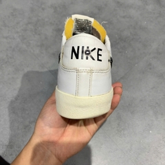 NIKE BLAZER LOW '77 VINTAGE 'WHITE BLACK' DA6364 101 SIZE 42.5 GIÀY 2HAND CHÍNH HÃNG PVN20416