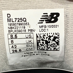 NEW BALANCE 725 'NAVY' ML725Q SIZE 42 GIÀY 2HAND CHÍNH HÃNG PVN20990