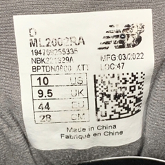 New Balance 2002R OG 'Light Grey' ML2002RA SIZE 44 GIÀY 2HAND CHÍNH HÃNG PVN21037