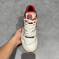 NEW BALANCE 550 'WHITE TEAM RED' BB550SE1 SIZE 43 GIÀY 2HAND CHÍNH HÃNG PVN21019