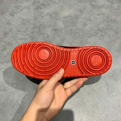 NIKE COURT BOROUGH MID 2 BLACK UNIVERSITY RED GS CD7782 003 SIZE 39 GIÀY 2HAND CHÍNH HÃNG PVN20572