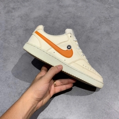 NIKE COURT VISION LOW NEXT NATURE 'SAIL HOT CURRY' DH2987 104 SIZE 40 GIÀY 2HAND CHÍNH HÃNG PVN20431
