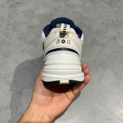 NIKE AIR MONARCH IV WHITE/METALLIC SILVER 415445 102 SIZE 40.5 GIÀY 2HAND CHÍNH HÃNG PVN20524