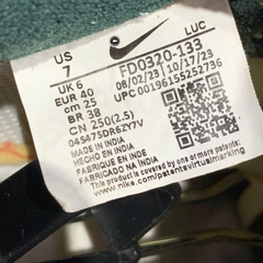 NIKE COURT VISION LOW 'SAIL PRO GREEN OPTI YELLOW' FD0320 133 SIZE 40 GIÀY 2HAND CHÍNH HÃNG PVN20472