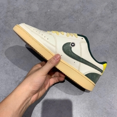 NIKE COURT VISION LOW 'SAIL PRO GREEN OPTI YELLOW' FD0320 133 SIZE 40 GIÀY 2HAND CHÍNH HÃNG PVN20472