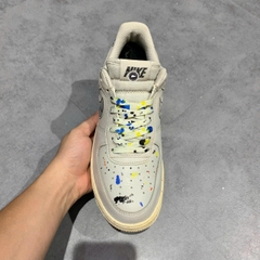 NIKE AIR FORCE 1 LOW '07 PAINT SPLATTER CZ0339 001 SIZE 40.5 GIÀY 2HAND CHÍNH HÃNG PVN19273