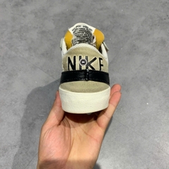 NIKE BLAZER LOW '77 JUMBO 'WHITE BLACK' DN2158-101 SIZE 40 GIÀY 2HAND CHÍNH HÃNG PVN20569