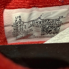 JORDAN STADIUM 90 WHITE VARSITY RED DX4397 106 SIZE 40.5 GIÀY 2HAND CHÍNH HÃNG  PVN20540