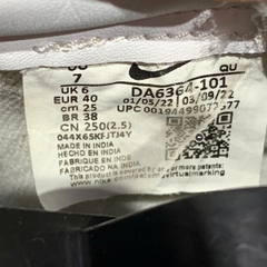 NIKE BLAZER LOW '77 VINTAGE WHITE BLACK DA6364 101 SIZE 40 GIÀY 2HAND CHÍNH HÃNG PVN20380