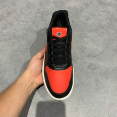 NIKE EBERNON LOW BLACK HABANERO RED AQ1775 004 SIZE 40.5 GIÀY 2HAND CHÍNH HÃNG  PVN20528