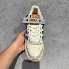 ADIDAS FORUM LOW BLUE CLOUD WHITE HQ6334 SIZE 40 2/3 GIÀY 2HAND CHÍNH HÃNG PVN20606